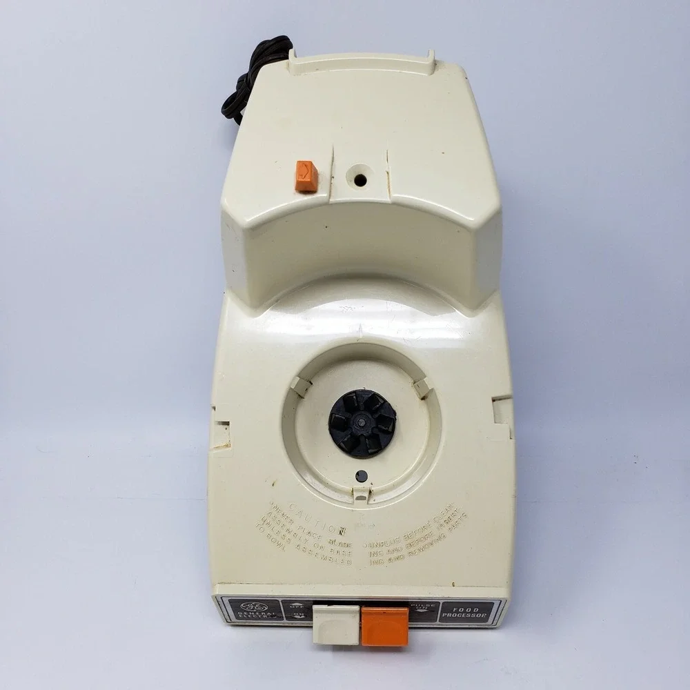 GE General Electric D4FP1 1970's Vintage Food Processor Base‎ Replacement Tested